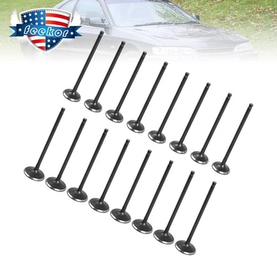 Juego de 16 válvulas de escape de admisión para Honda Accord 1994-1997 2,2 L 2,3 L Foto 1 de 4