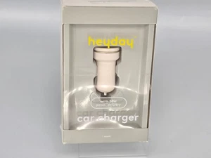 Single Port USB-C 30W Car Charger - Heyday Stone White, Hey Day **OPEN BOX** - Picture 1 of 3