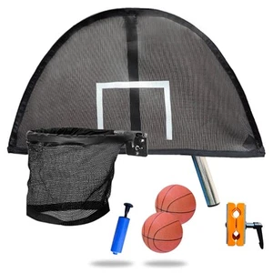 Trampoline Basketball Hoop, Lightweight Universal Board with 2 Pcs Mini Baske... - Picture 1 of 7