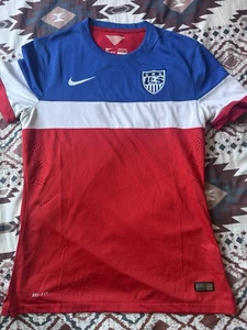 Nike 2014 USMNT USA Mens Large National Bomb Pop World Cup Soccer Jersey - Picture 1 of 4