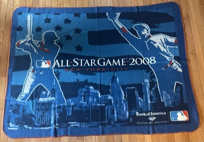 New York Yankees Stadium Blanket 2008 All Star Game Promo Giveaway Bank America - Image 1 of 4