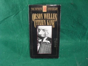 Citizen Kane 50th Anniversary Turner Classic Movie VHS Tape - Imagen 1 de 3