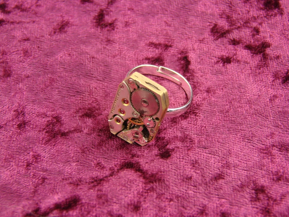Steampunk by ReP: SteamPunk Ring Clockwork - Bild 1 von 1