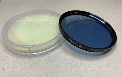 Vintage YASHICA 55mm 80B Filter. Made in Japan - Image 1 of 3