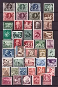 P272) Collection Third Reich Hitler Nazi WWII LOT MINT NEVER HINGED MNH, 1234 - Picture 1 of 1