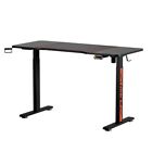 Artiss Electric Standing Desk Gaming Desks Computer Table Rgb Light Home Office