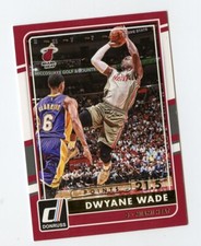 B289 DWYANE WADE 2015-16 DONRUSS STAT LINE 67/215 #107 HEAT RARE SP
