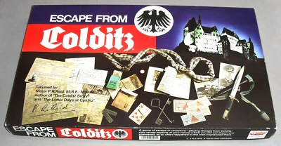 VINTAGE Escape From Colditz Board Game Gibsons War Strategy 1980s COMPLETE RETRO - Image 1 of 4