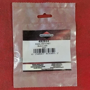 Genuine Briggs & Stratton 492833 Ratchet Pawl - Picture 1 of 2