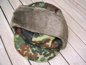 Bundeswehr Wintermütze flecktarn Größe 59 BW - Bild 1 von 2
