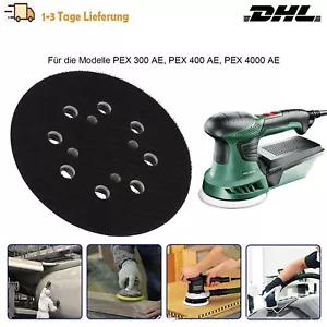Klett-Schleifteller 125 mm für Bosch PEX 300 AE,400 AE,4000 AE, AdvancedOrbit 18 - Bild 1 von 11