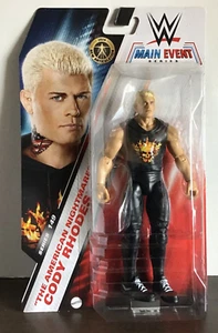 Figura de acción de Cody Rhodes serie de eventos principales de la WWE figura de lucha libre Mattel - Imagen 1 de 2