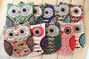 Ditsy Floral OWL Shoulder Bag shabby chic pretty girls makeup phone travel pouch - Bild 1 von 23