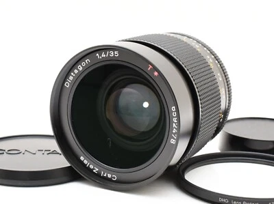 [ N MINT ] Contax Carl Zeiss Distagon T* 35mm f/1.4 AEG Lens CY Mount JPN #1828 - Image 1 of 4