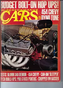 1972 Impala 454, Mr. Norm 340 Demon, Road Runner in vintage Cars magazine - Imagen 1 de 2