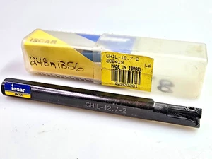 Iscar GHIL 12.7-2 Indexable Boring Bar 1/2" Shank Grooving Turning Tool Holder - Picture 1 of 4