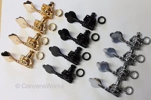 Vintage style bass tuning keys/machine heads, set of 4 - Picture 1 of 5