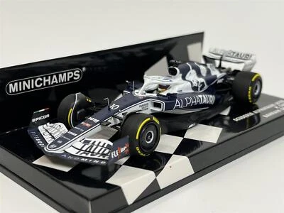 P Gasly Scuderia Alphatauri AT03 Bahrain GP 2022 1:43 Minichamps 417220110 - Image 1 of 4