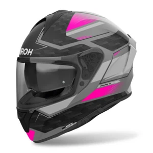 Full-Face Airoh Spark 2 Zenith Pink Matt Helmet Casque SIZE XS - Picture 1 of 4