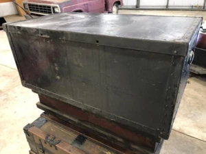 US Army Vintage WW2 Footlocker - Picture 1 of 9