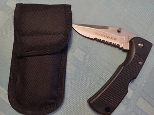 U.S. Marines Lockblade Knife with Case - Picture 1 of 15