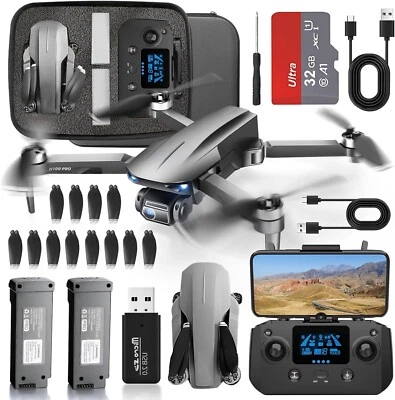Drones with Camera 4k 3800ft 5G GPS Transmission 2X20min Flight Time 2 Batteries - Image 1 of 4
