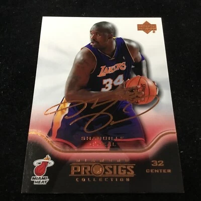 2004-05 Upper Deck Pro Sigs Diamond Collection #43 Shaquille O'Neal HOF MIA Heat - Image 1 of 2
