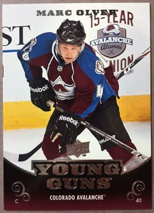 2010-11 Upper Deck Young Guns #216 Marc Olver Colorado Avalanche RC - Bild 1 von 1