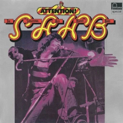 THE SENSATIONAL ALEX HARVEY BAND Attention! Vinyl Record Album LP Fontana & 1977 - Image 1 of 4