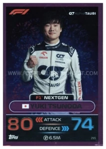 #295 YUKI TSUNODA (NEXTGEN) TURBO PARALELO ATTAX 2023 - Imagen 1 de 1