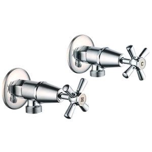 Estilo Chrome Washing Machine Set/Jumper valve Spindles/Watermark Approved Brass - Picture 1 of 2