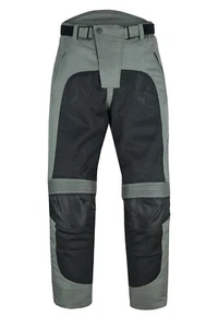 Premium Classic Motorcycle Mesh Biker Style CE Armour Bikers Trouser - Picture 1 of 3
