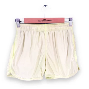 Herren hellgrüne Kordelzug Badeshorts Badehose Größe Medium - Bild 1 von 3