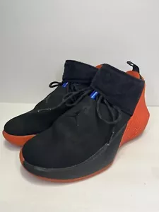 JORDAN WHY NOT ZER0.1 BLACK/BLACK-SIGNAL RED BLUE YOUTH 4.5 - Picture 1 of 8