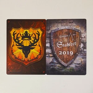Tarjeta de Baratheon House Tourney of Stahleck 2019. Juego de Tronos AGOT LCG FFG - Imagen 1 de 1