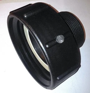 275 330 Gallon IBC Tote Tank Valve Adapter 4" COARSE Thread x 2" Pipe (NPT) - Picture 1 of 3