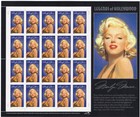 Scott #2967 Marilyn Monroe Full Sheet of 20 Stamps - MNH