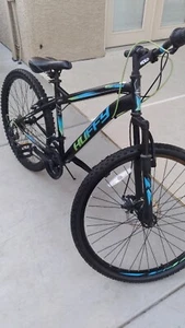 Huffy 26" Nighthawk Men's Mountain Bike, Black Matte - Picture 1 of 8
