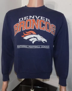 Sudadera Denver Broncos Vintage Cuello Redondo (Youth Lrg) 1998 Retro Super Bowl NFL - Imagen 1 de 6