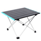 Outdoor Camping Table Foldable Portable Aluminium Bbq Desk Picnic Tables Blue Au