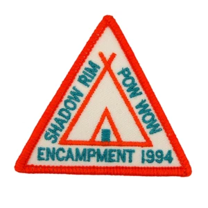 Shadow Rim Pow Wow Girl Scouts Encampment 1994 Patch unbenutzt Arizona Vintage - Bild 1 von 3
