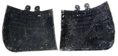 19TH CENTURY VICTORIAN COPIES OF A PAIR OF CROMWELLIAN TASSETS. ARMOUR. ARMOR - Image 1 of 4