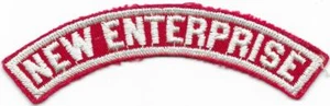 Neu Enterprise rot-weiß RWS Community Streifen Vintage Pfadfinder BSA - Bild 1 von 1