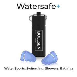 Ear Plugs Swimming I Silicone Earplugs for Swim Watersports Pool Surf Adults NEW - Picture 1 of 11