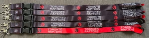 Toronto Raptors NBA Two-Tone Lanyard Key chain X5 - Picture 1 of 4