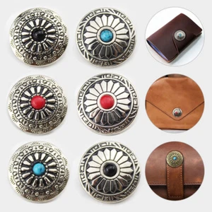 20mm Copper Press Studs Snap Fasteners Buttons For DIY Leather Craft Jacket Coat - Picture 1 of 39