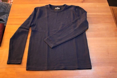 Hollister – T shirt col rond bleu marine Homme S TBE - Photo 1/4