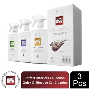 Autoglym The Perfect Interior Collection Kit Ideal for Car Cleaning, 3pcs - Picture 1 of 11