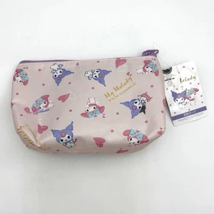 My Melody and Kuromi Pink Trapezoid Pouch New With Tag - Picture 1 of 9