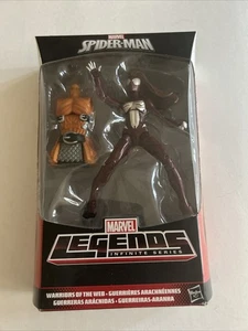 Lotto Marvel Legends SPIDER WOMAN Guerrieri del Web Hobgoblin serie BAF nuove con scatola - Foto 1 di 7